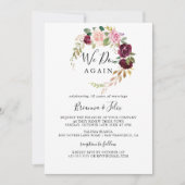 Stevige Floral botanisch doen we weer een hernieuw Kaart (Voorkant)