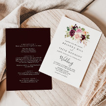 Stevige Floral botanische voor- en achterkant