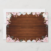 Stevige Floral en pijlen brengen een boek mee Kaart (Achterkant)