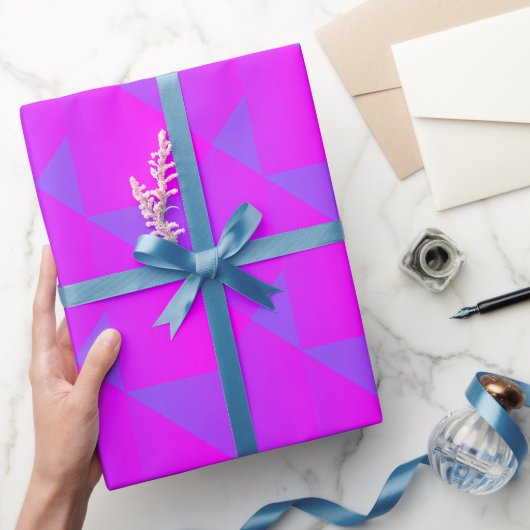 Stevige fluorescerende heldere neon karmozijnrode cadeaupapier (Geschenken)