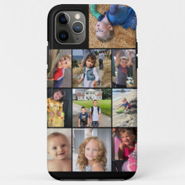 Stevige foto-collage iPhone Family iPhone 15 Case