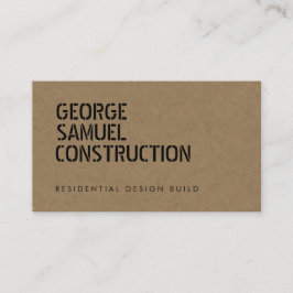 Stevige Gegoten Constructie Zakelijk QR Code Tan Visitekaartje