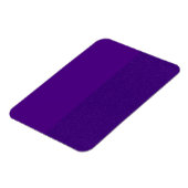 Stevige Gespleten Paarse Aangepaste Flexibele Foto Magneet (Linkerzijde)