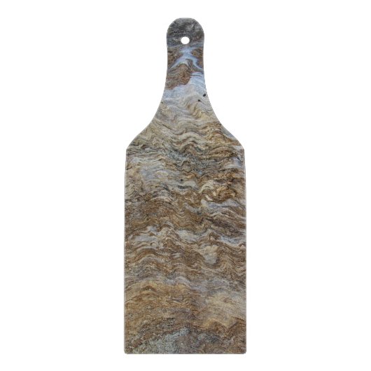 Stevige golven van driftwood graan Beach Woodgrain Snijplank (Voorkant)