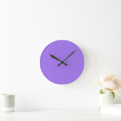 Stevige heldere lavendel paarse wandklok (Huis)