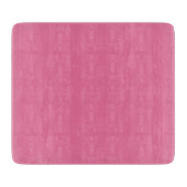 Stevige helderroze roze snijplank (Voorkant)