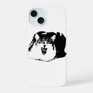 Stevige Hoes, Kat Merk iPhone 15 Case