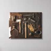 Stevige Inspirerend schroot Canvas Afdruk (Voorkant)