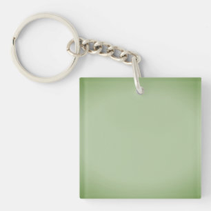 Stevige jade groene celadon sleutelhanger
