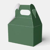 Stevige jager groene Favor dozen Bedankdoosjes (Voorkant Zijde)