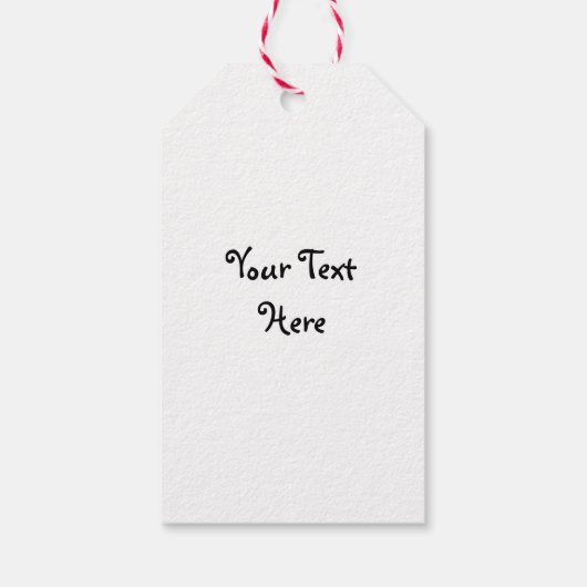 Stevige jongens Draag het bewustzijn van roze bors Cadeaulabel (Achterkant)