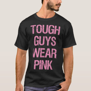 Stevige jongens Stevige jongens Draag Roze Funny R T-shirt
