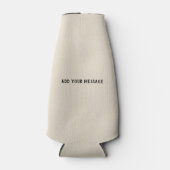 Stevige Kleur Geïsoleerde Flessenkoeler Flesjeskoeler (Voorkant)