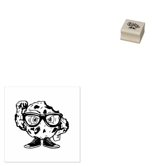 Stevige koekjesstempel rubberstempel (Gestempeld)