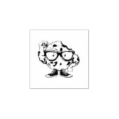 Stevige koekjesstempel rubberstempel (Afrduk)