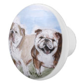 Stevige liefde keramische knop (Rechts)