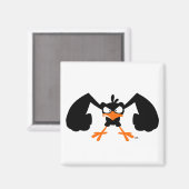 Stevige lil' birdie :) magneet (Voorkant / Achterkant)