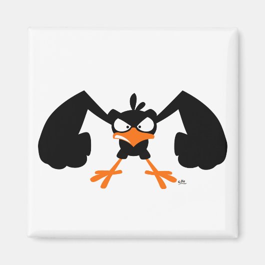 Stevige lil' birdie :) magneet (Voorkant)