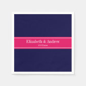 Stevige Marineblauw, het Monogram van de Naam van Servet (Voorkant)