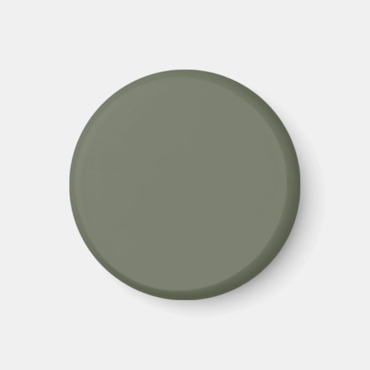 Stevige mosgroene op maat gemaakte magneet (Voorkant)