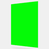 Stevige neon groene scherm chroma key achtergrond acryl bord (Hoek)