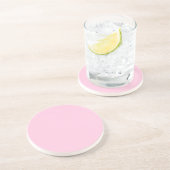 Stevige reeks-Roze onderzetter (Zijkant)