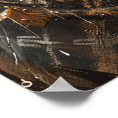 Stevige regen bij schattige katten poster (Hoek)