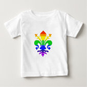 Stevige regenboog Fleur de Lis (Voorkant)