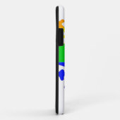 Stevige regenboog Fleur de Lis Case-Mate iPhone Case (Achterkant/rechts)