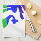 Stevige regenboog Fleur de Lis Theedoek (Quarter Fold)