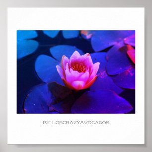 Stevige roze Planten Poster van Lily Flowers