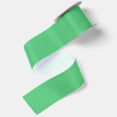 Stevige Smaragd 3" Satijnen Lint voor Bruiloften & (Achterkant)