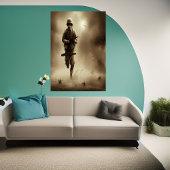 Stevige stof | AI Art Poster