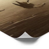 Stevige stof | AI Art Poster (Hoek)