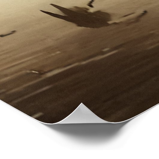 Stevige stof | AI Art Poster (Hoek)