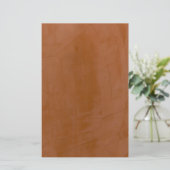 Stevige Tangerine Briefpapier (Staand voorkant)