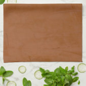 Stevige Tangerine Theedoek (Gevouwen)