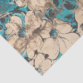 Stevige  textuur botanische ontvlechting tissuepapier (Detail)