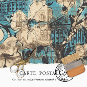 Stevige  textuur botanische ontvlechting tissuepapier