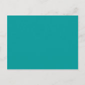 Stevige van Kleur 009999 Turkooise Sjabloon Als Briefkaart (Voorkant)