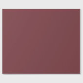 Stevige wijn rode kleurtoon cadeaupapier (Vlak)