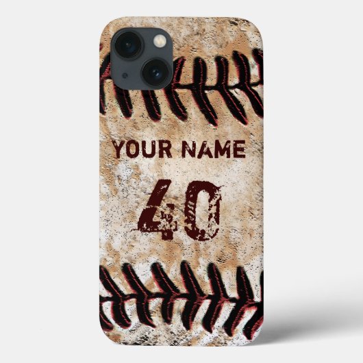 Stevige Xtreme  Aangepaste Baseball iPhone-tas Case-Mate iPhone Case (Achterkant)