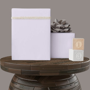 Stevige Zachte Licht Pastel Lavendel Paarse Kleur Cadeaupapier