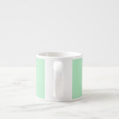 Stevige Zachte Mintgroene Espressokop Espresso Kop (Achterkant)