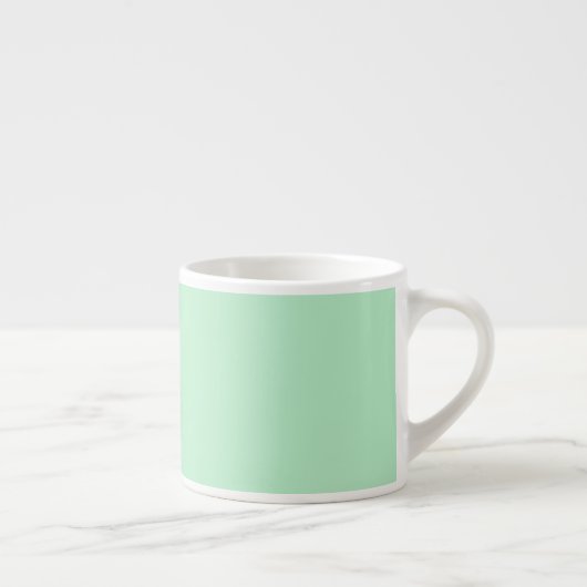 Stevige Zachte Mintgroene Espressokop Espresso Kop (Rechts)