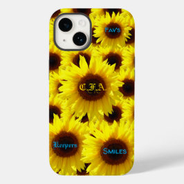 Stevige zonnebloemen Case-Mate iPhone 14 hoesje