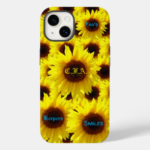 Stevige zonnebloemen Case-Mate iPhone 14 hoesje