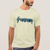 Stevivor.com standaard wit shirt (Voorkant)