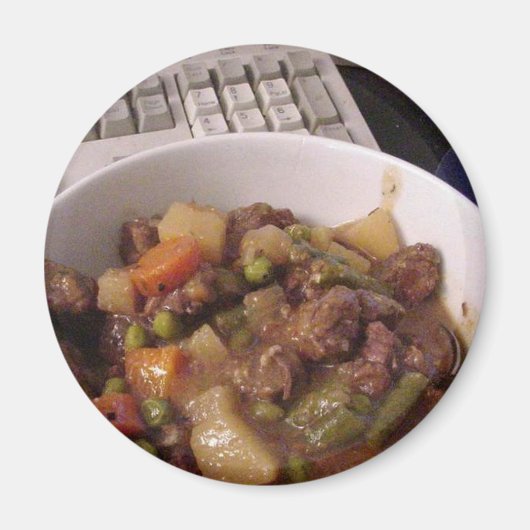Stew Beef Koken Diner Eten Magneet (Voorkant)