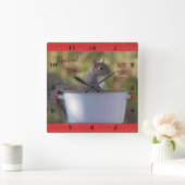 Stew ... BEN JE NOG NOG?!? Vierkante Klok (Huis)